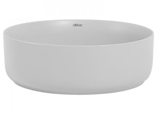 Раковина ABBER Bequem AC2108MLG 36см светло-серый матовый